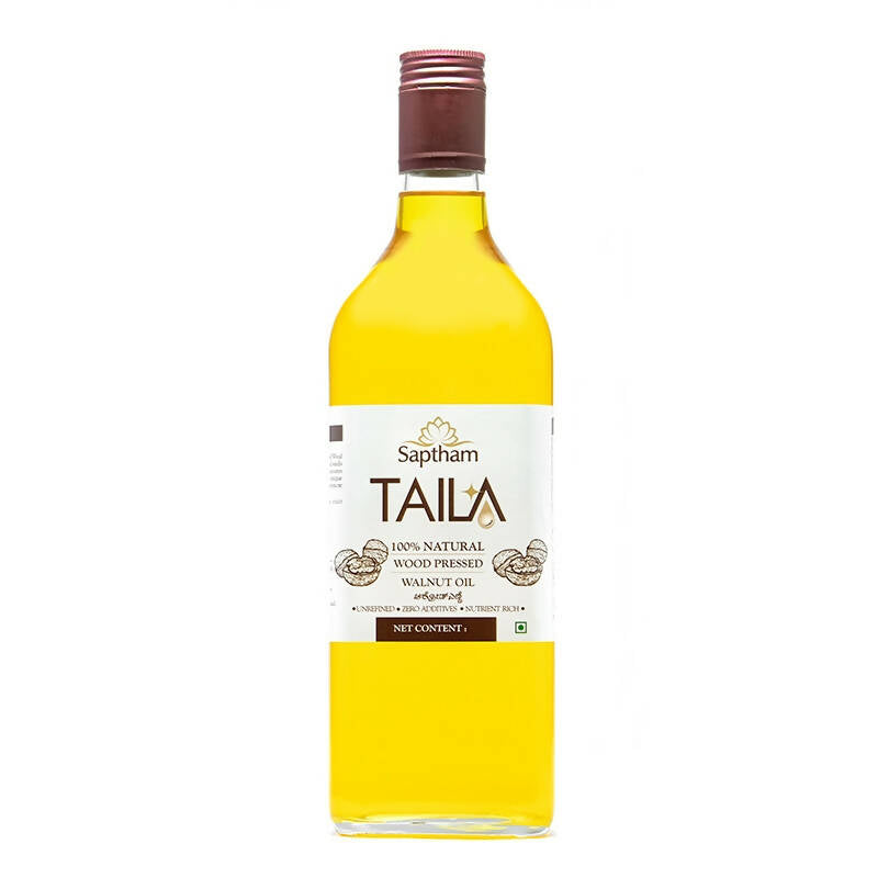 Saptham Taila 100% Wood Pressed Walnut Oil - Distacart