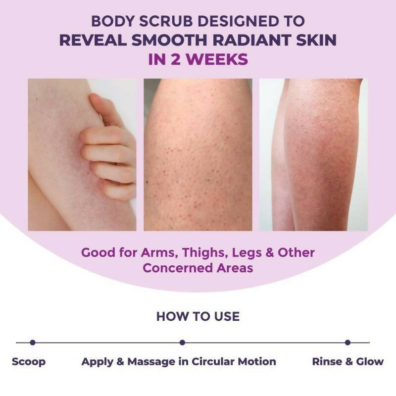 Sanfe Reveal No More Bumps Erasing Body Scrub - Distacart
