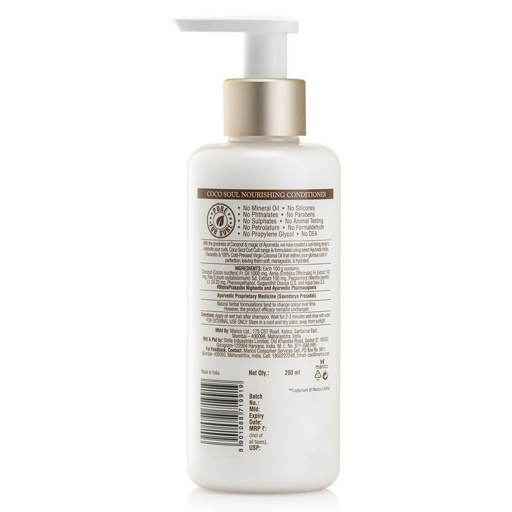 Coco Soul Curl Cult Nourishing Conditioner - Distacart