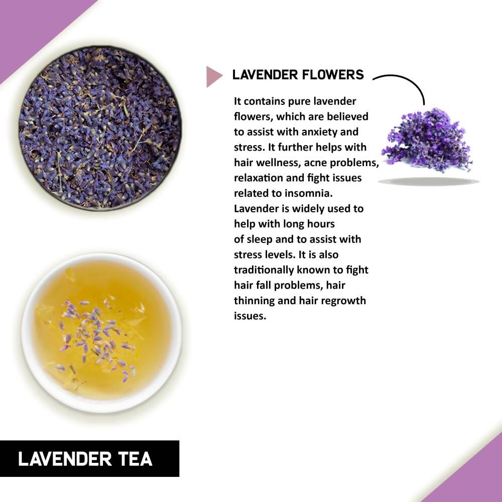 Teacurry Lavender Green Tea Bags - Distacart