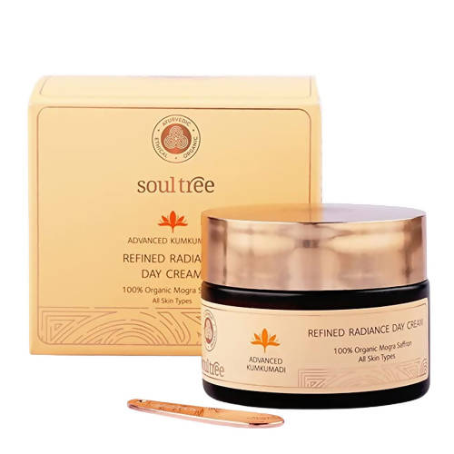 Soultree Advanced Kumkumadi Refined Radiance Day Cream - Distacart