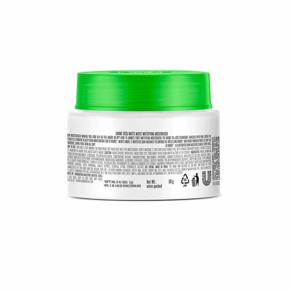 Lakme 9 To 5 Matte Moist Mattifying Moisturiser - Distacart