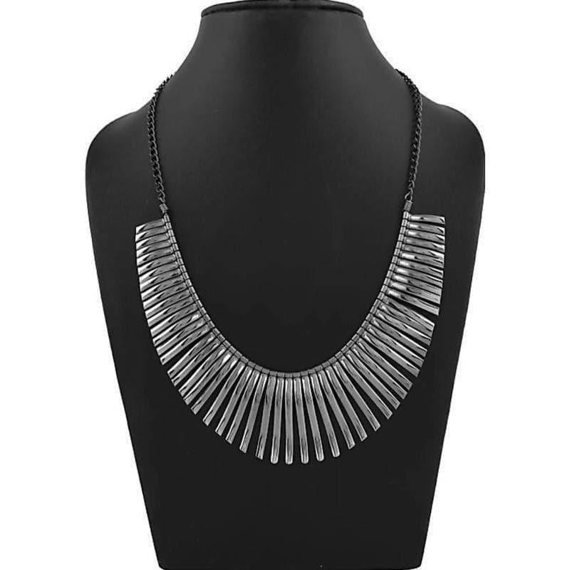 Latest traditional Jwellery set for women Color-Silver