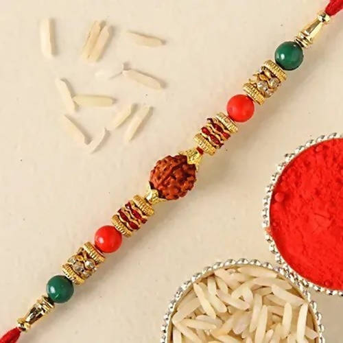 Rudraksha Rakhi 