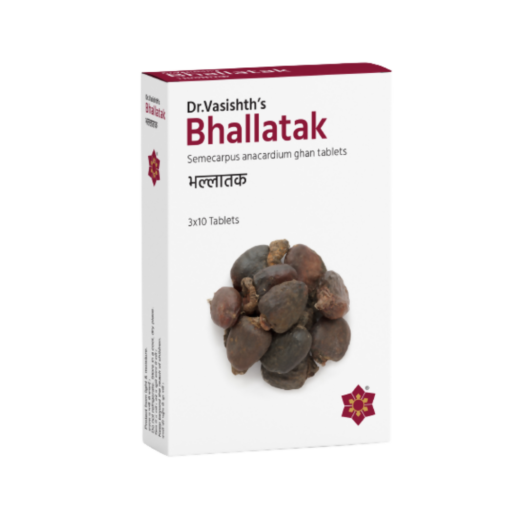 Dr.Vasishth's Bhallatak Tablets - Distacart