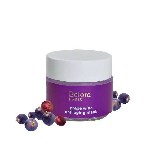 Belora Paris Grape Wine Anti Aging Mask - Distacart