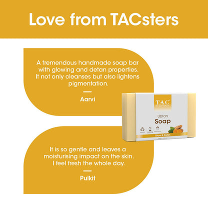 TAC - The Ayurveda Co. Ubtan Soap - Distacart