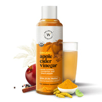 Thumbnail for Wellbeing Nutrition Apple Cider Vinegar with Amla And Turmeric - Distacart