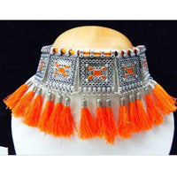 Thumbnail for Latest traditional Jwellery set for women Color-Orange