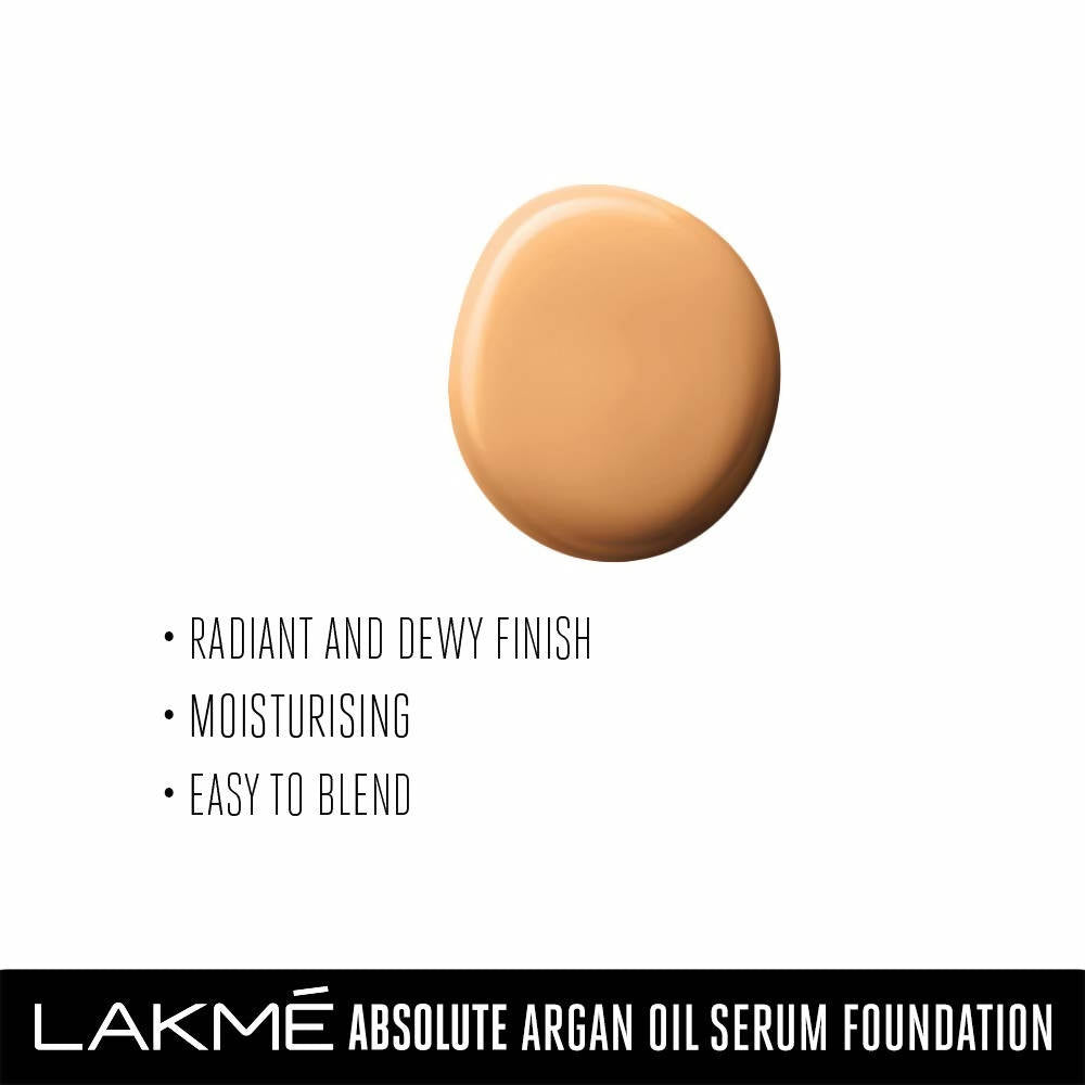 Lakme Absolute Argan Oil Serum Foundation With Spf 45 , Ivory Cream - Distacart