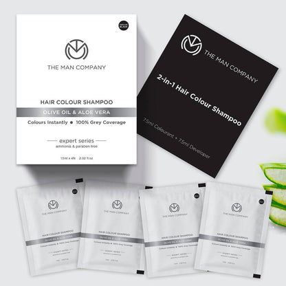 The Man Company Hair Color Shampoo - Distacart