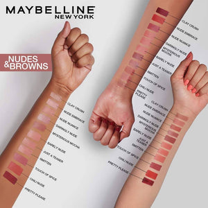 Maybelline New York Color Sensational Creamy Matte Lipstick / Pretty Please - Distacart