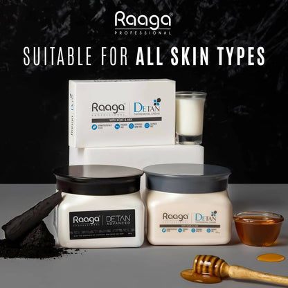 Raaga Professional De-Tan Tan Removal Cream Kojic & Milk - Distacart
