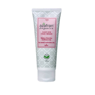 Azafran Organics Clear Skin Face Wash - Distacart