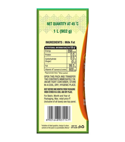 Mother Dairy Cow Ghee Ceka Pack - Distacart