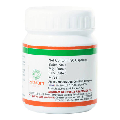 Sitaram Ayurveda Pranah Capsules