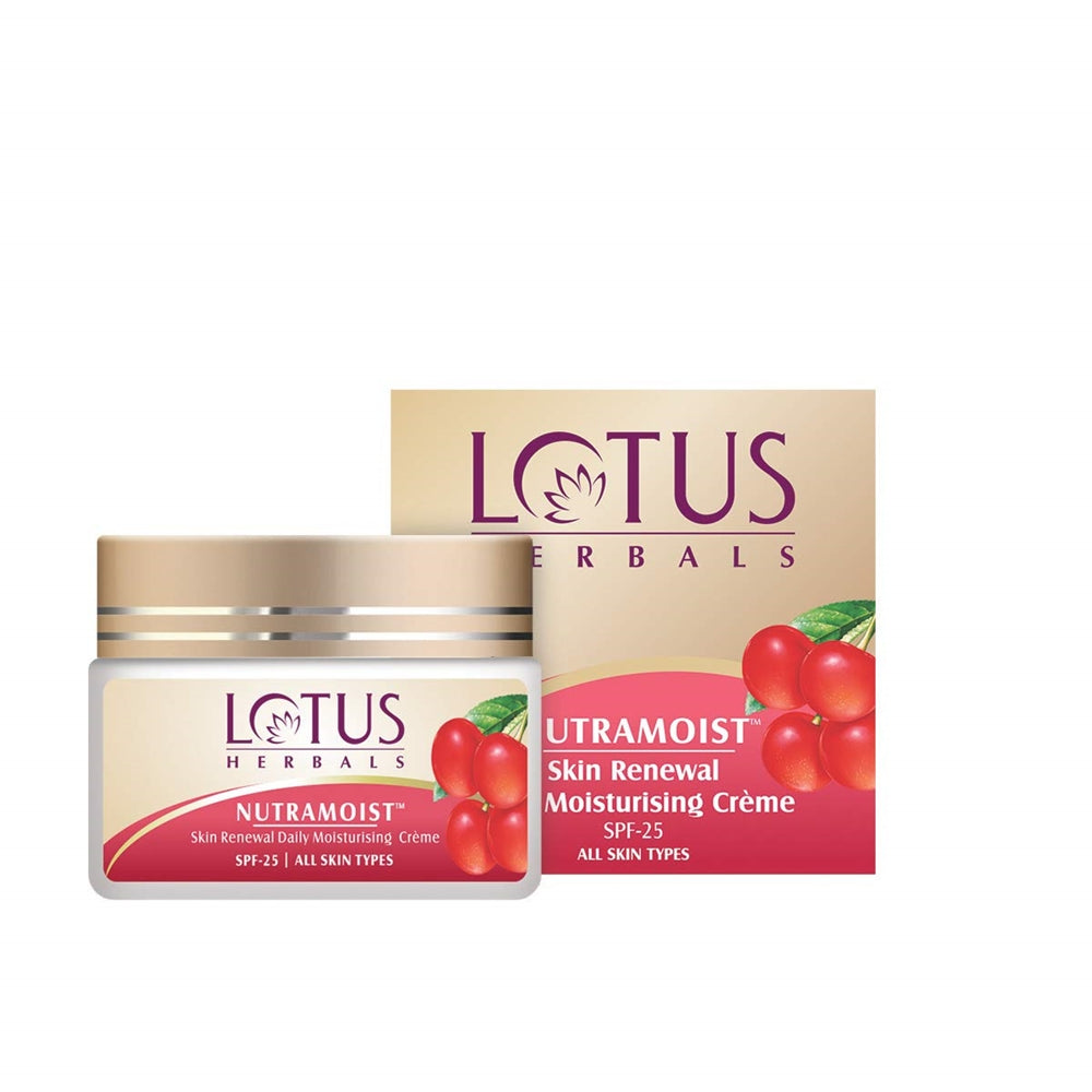 Lotus Herbals Nutramoist Skin Renewal Daily Moisturising Creme, SPF 25