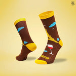 Thumbnail for Socksoho Luxury Men Socks Love in Paris Edition
