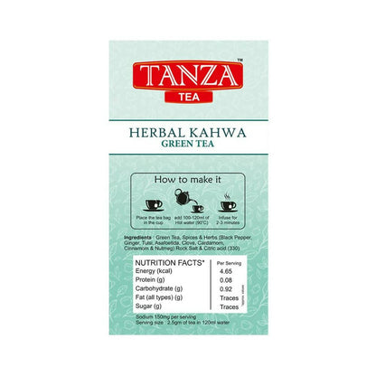 Tanza Tea Herbal Kahwa Detox Green Tea - Distacart