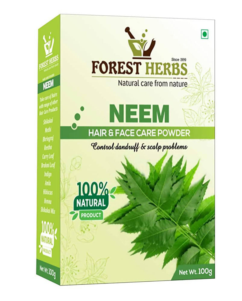Forest Herbs Neem Hair &amp; Face Care Powder