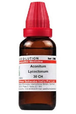 Thumbnail for Dr. Willmar Schwabe India Aconitum Lycoctonum Dilution 30 ch