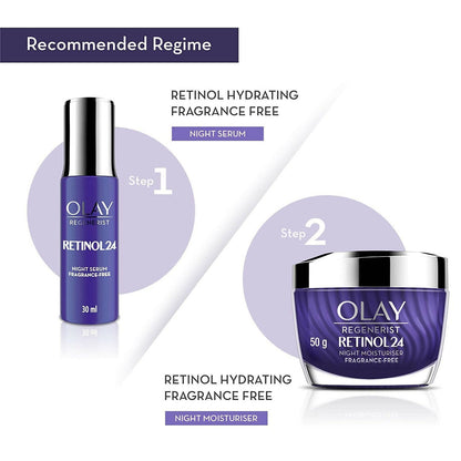 Olay Retinol Night Serum - Distacart