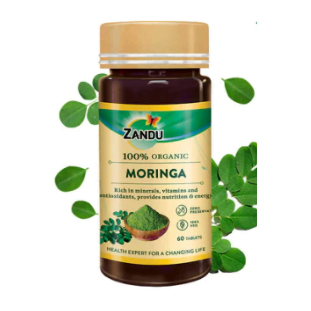 Zandu Moringa Tablets - Distacart