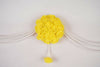 Kundan HandiKrafts Yellow Rose Bunch Thoranna - Distacart