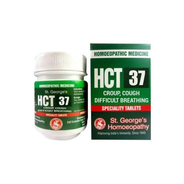 St. George's Homeopathy HCT 37 Tablets