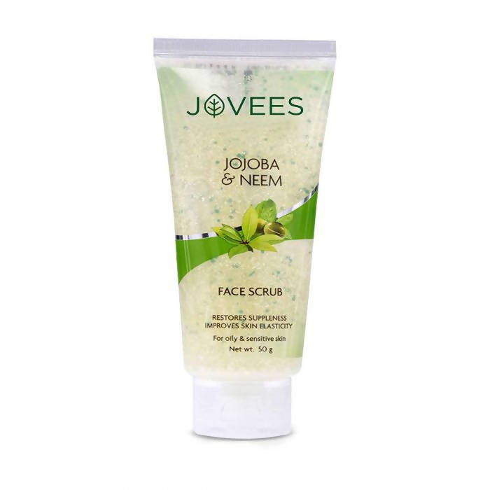 Jovees Jojoba & Wheatgerm Face Scrub - Distacart
