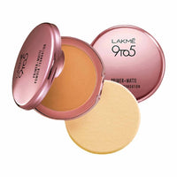 Thumbnail for Lakme 9 To 5 Primer With Matte Powder Foundation Compact - Silky Golden - Distacart
