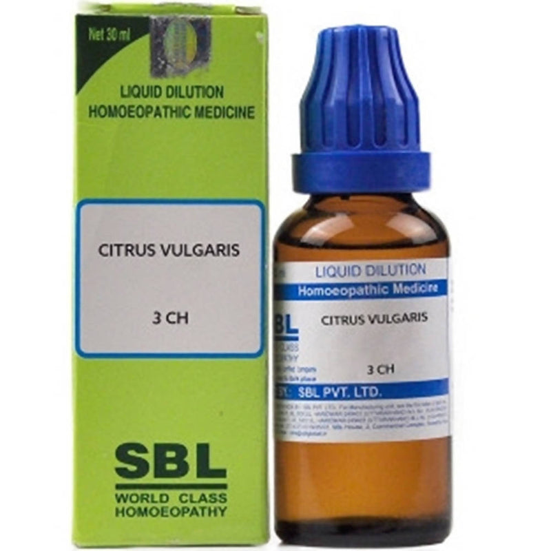 SBL Homeopathy Citrus Vulgaris Dilution 3 CH