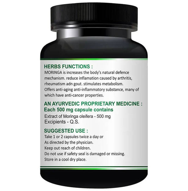 Fasczo Moringa 500mg Capsules - Distacart