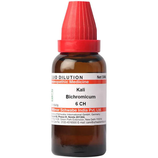 Dr. Willmar Schwabe India Kali Bichromicum Dilution - Distacart