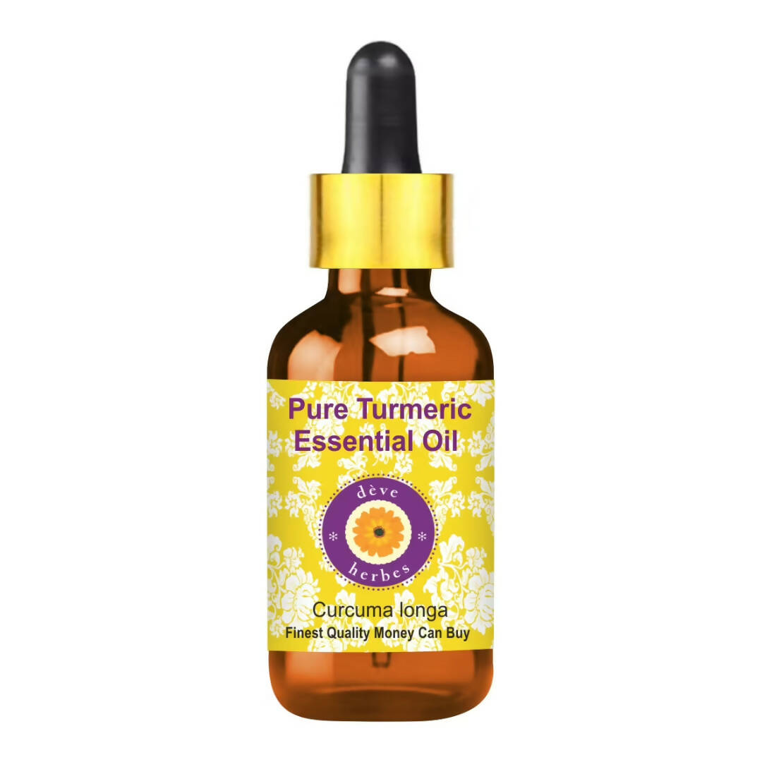 Deve Herbes Pure Turmeric Essential Oil - Distacart