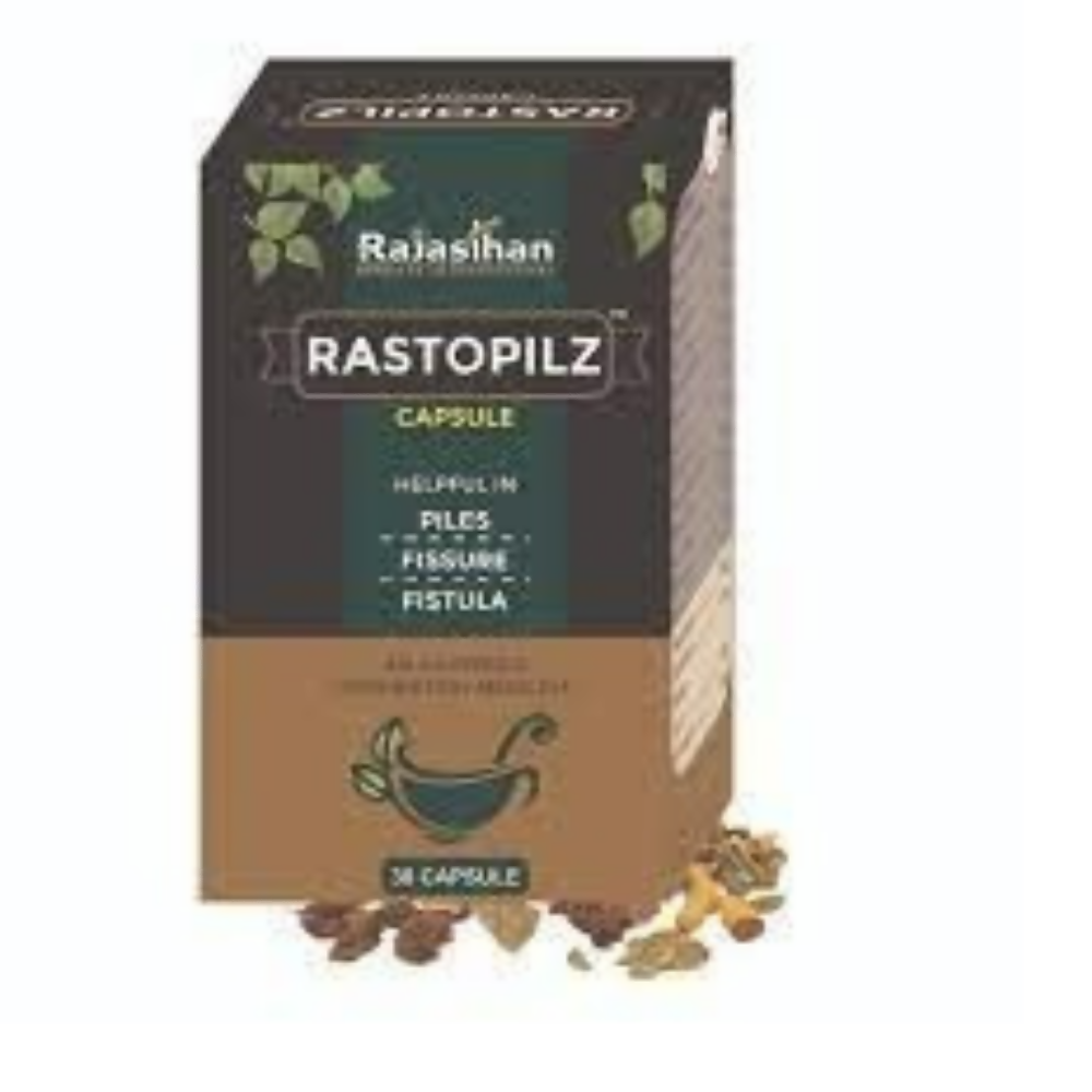 Rajasthan Herbals International Rastopilz Capsules - Distacart