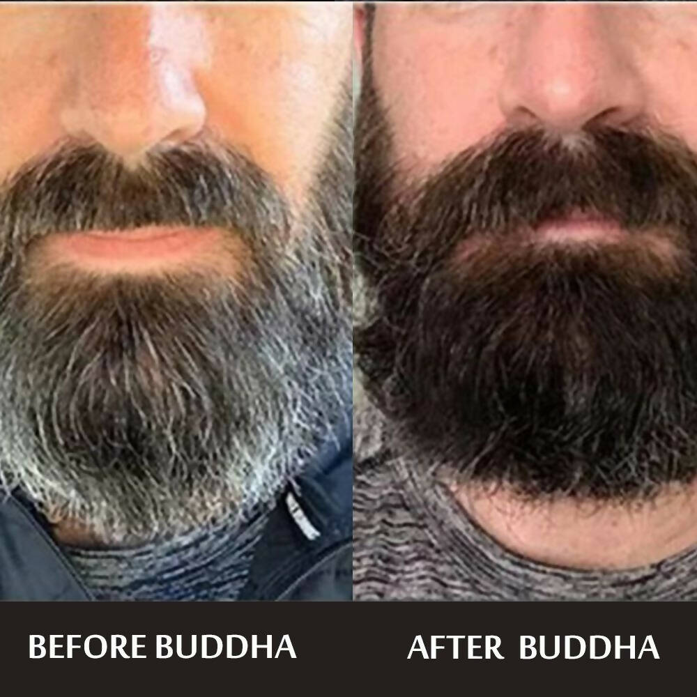 Buddha Natural Grey Beard Hair Oil Serum - Distacart