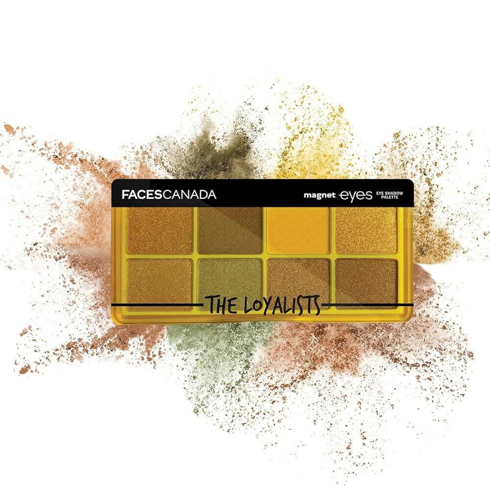 Faces Canada Magneteyes 8 in 1 Eyeshadow Palette - The Loyalists - Distacart