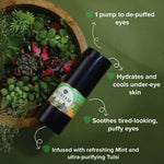 Thumbnail for Purism Tulsi Mint Tonifying Eye Gel - Distacart