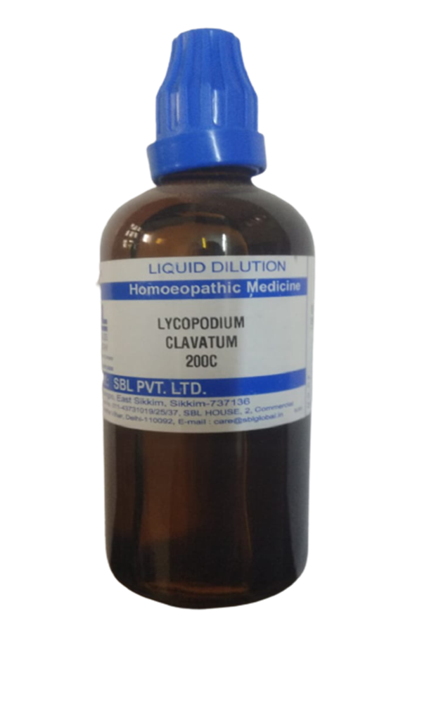 SBL Homeopathy Lycopodium Clavatum Dilution 200C