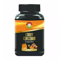 Thumbnail for Cordy Herb Cordy Curcumin Veg Capsules - Distacart