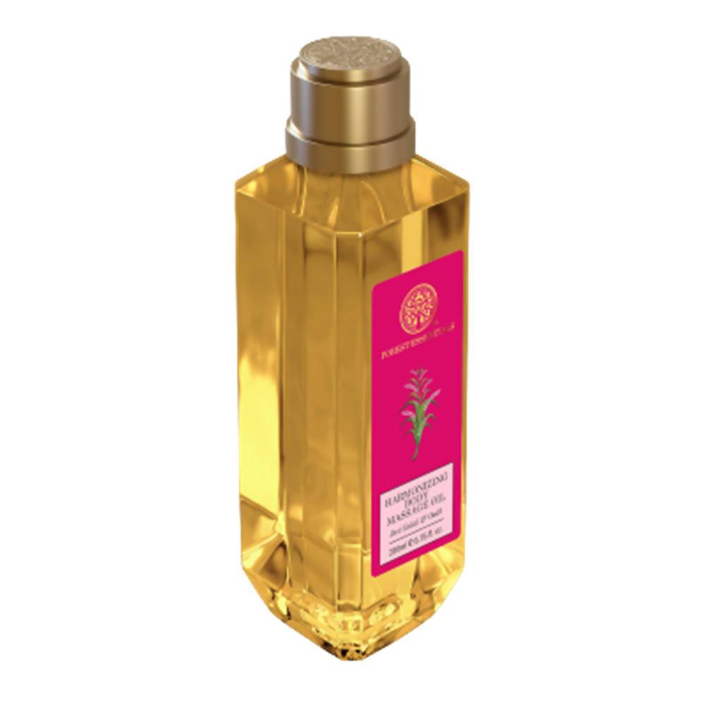 Forest Essentials Harmonizing Body Massage Oil Desi Gulab & Oudh - Distacart