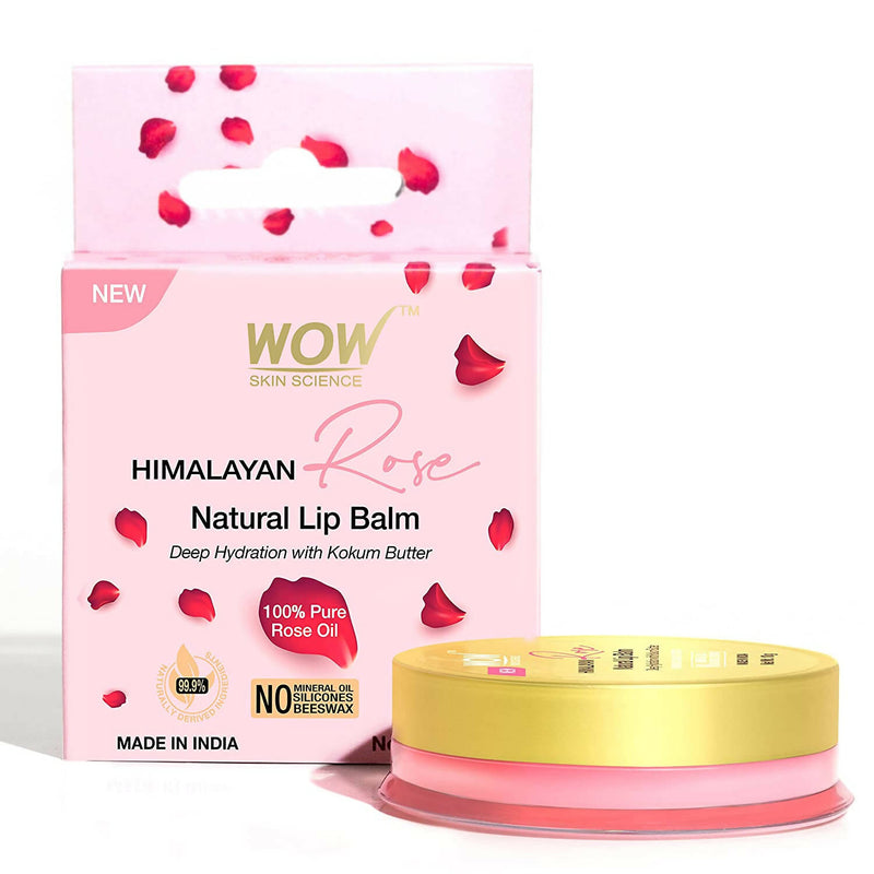 WOW Skin Science Himalayan Rose Lip Balm - Distacart