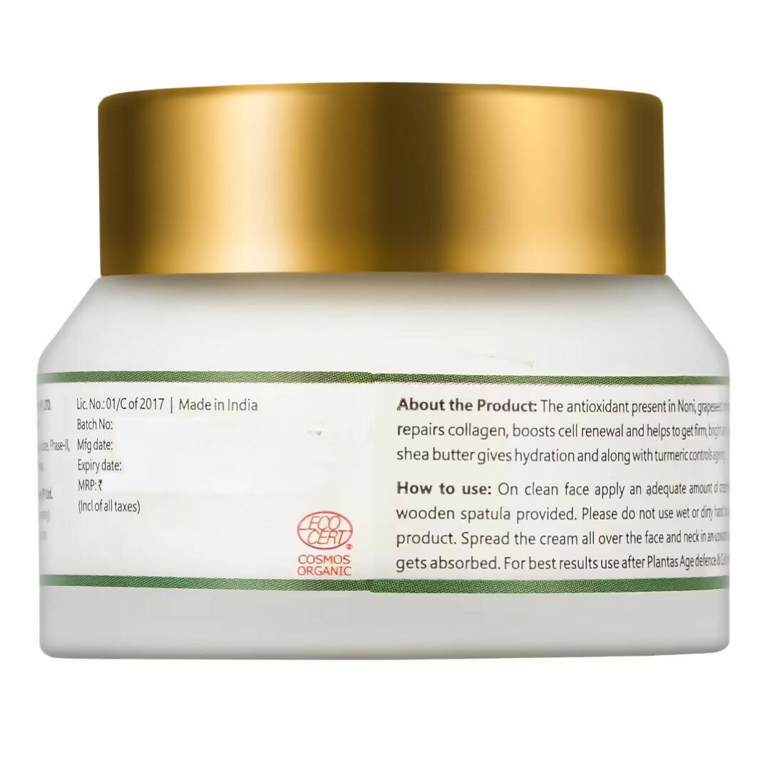 Plantas Forever Young Age Defence Organic Face Cream - Distacart