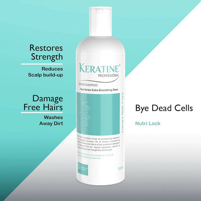 Keratine Professional Smoothing Repair Shampoo - Distacart