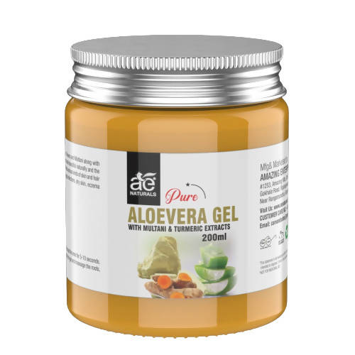 Ae Naturals Pure Aloevera Gel With Multani Mitti And Turmeric Extract