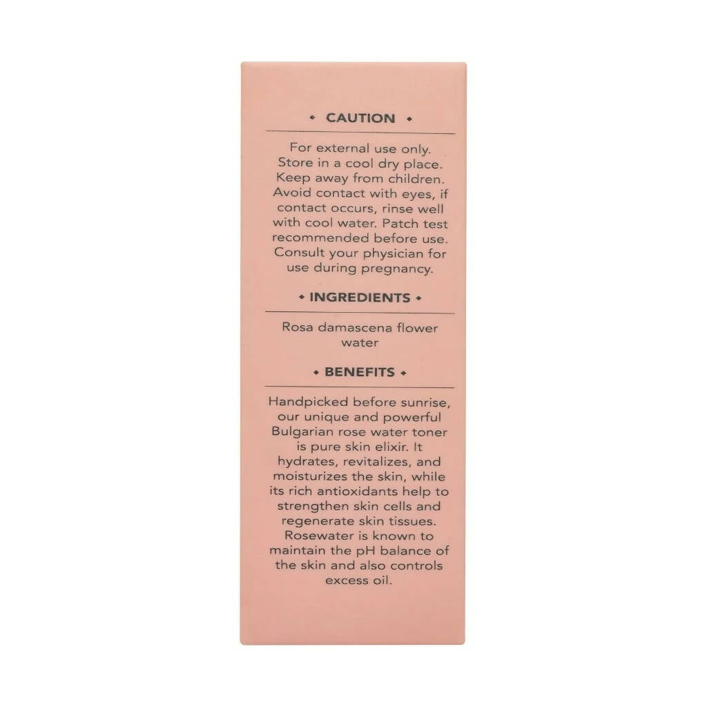 Februus Organics Bulgarian Rose Face Mist - Distacart