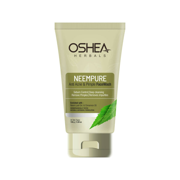 Oshea Herbals Neempure Anti Acne & Pimple Face Wash - Distacart