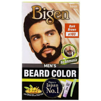 Thumbnail for Bigen Men Beard Colour Dark Brown B 103 - Distacart