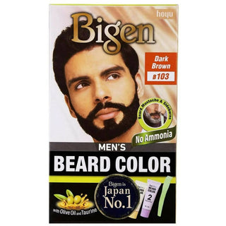 Bigen Men Beard Colour Dark Brown B 103 - Distacart